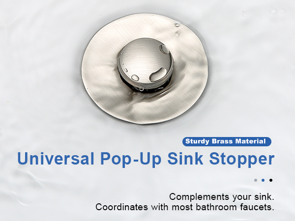 bathroom sink drain stopper replacement