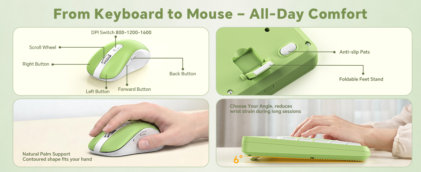 computer keyboard mouse combo