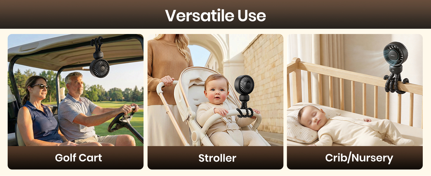 stroller fan