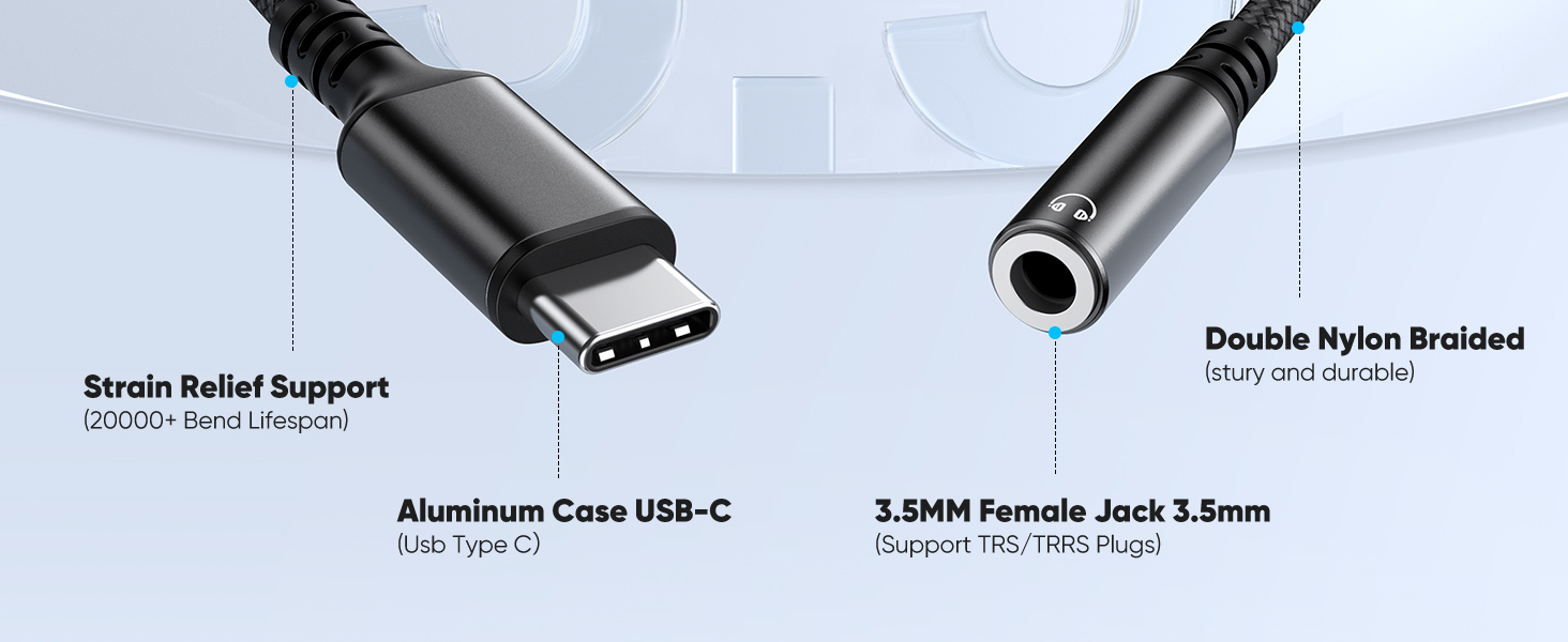 usb c to 3.5mm audio adapter