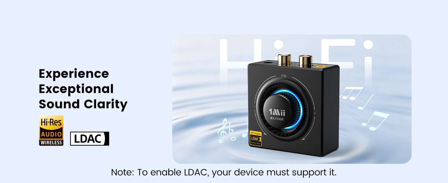 LDAC bluetooth receiver
