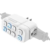 Fosmon Indoor Countdown Timer Outlet, Plug in Light Timer, Digital Timer for Electrical Outlets, ...