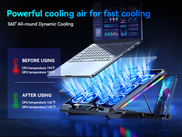 computer cooling pad