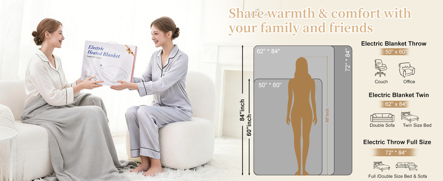 Share warmth &amp;amp; comfort withyour family and friends