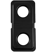 Allstare WB34K10010 Burner Drip Pan Replacement Parts for GE Hotpoint Stove Parts Black Stainless...