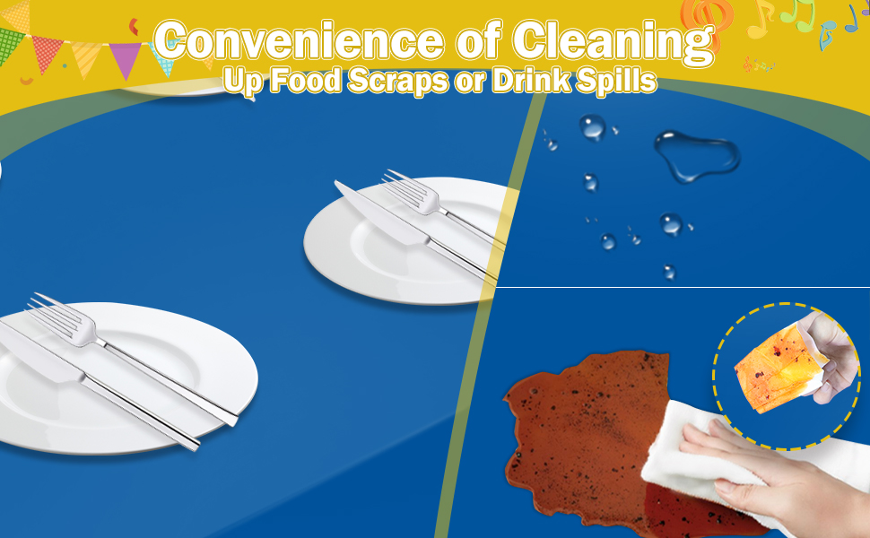 convenient of cleaning up