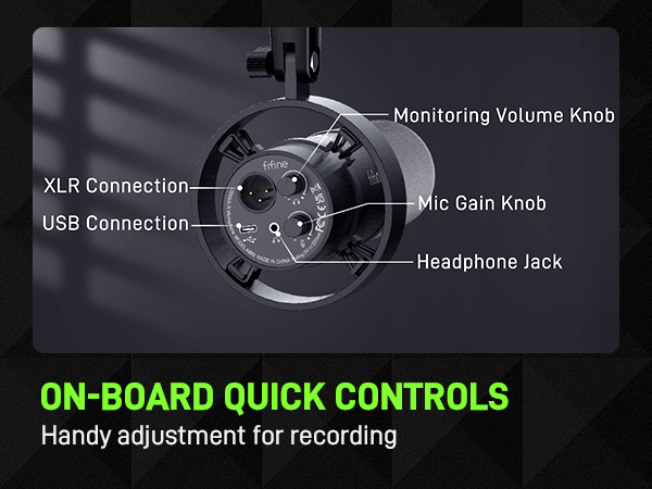 Podcast microphone XLR