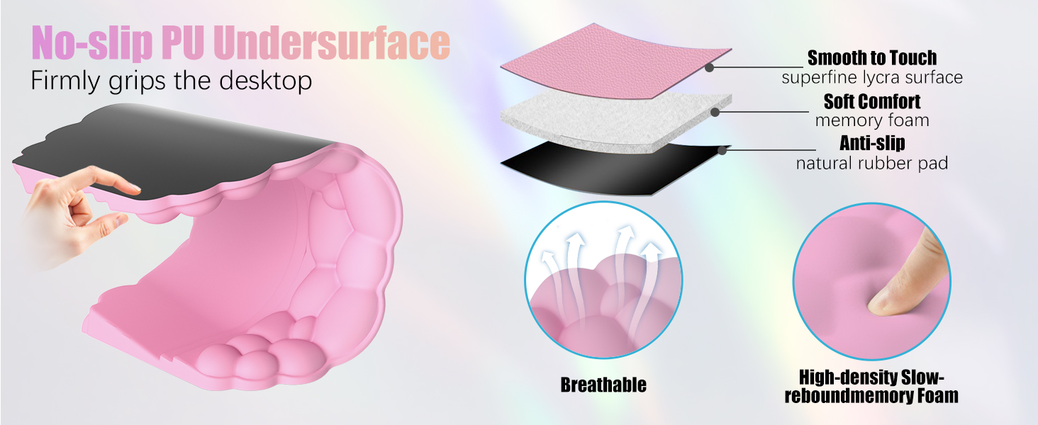 Soft Memory Foam Desk Cushion