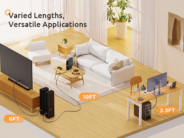 Easy plug-and-play setup.