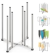 SHILFID Reusable Bag &amp; Bottle Drying Rack, Baby Bottle Drying Rack, Collapsible Cup Drying Rack f...