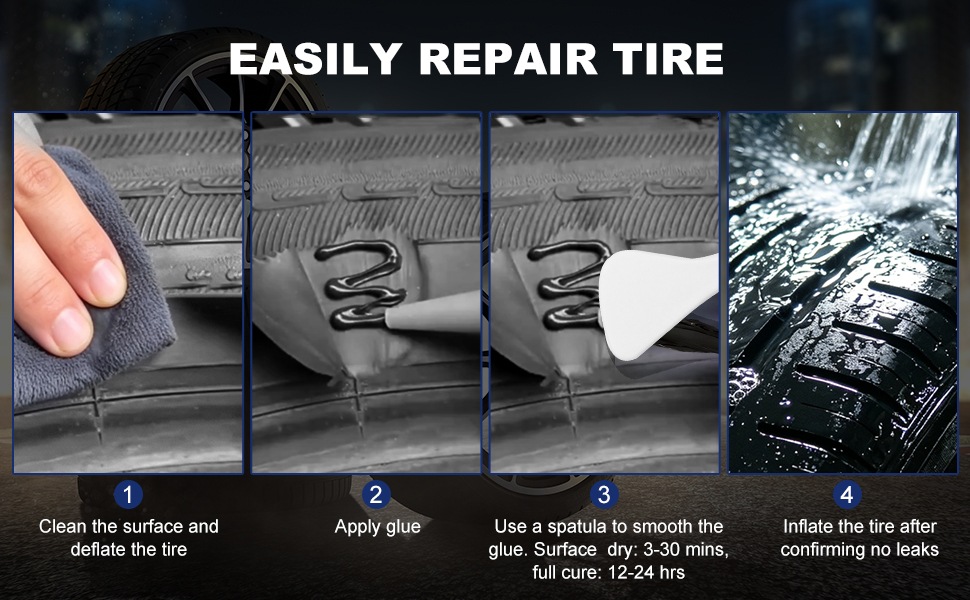 Tire repair plugs kit 09