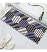 Loofah Shower Mat Non Slip, 15.7×36 Inch, Shower Mats for Showers Anti Slip, Non Slip Bath Mat fo...