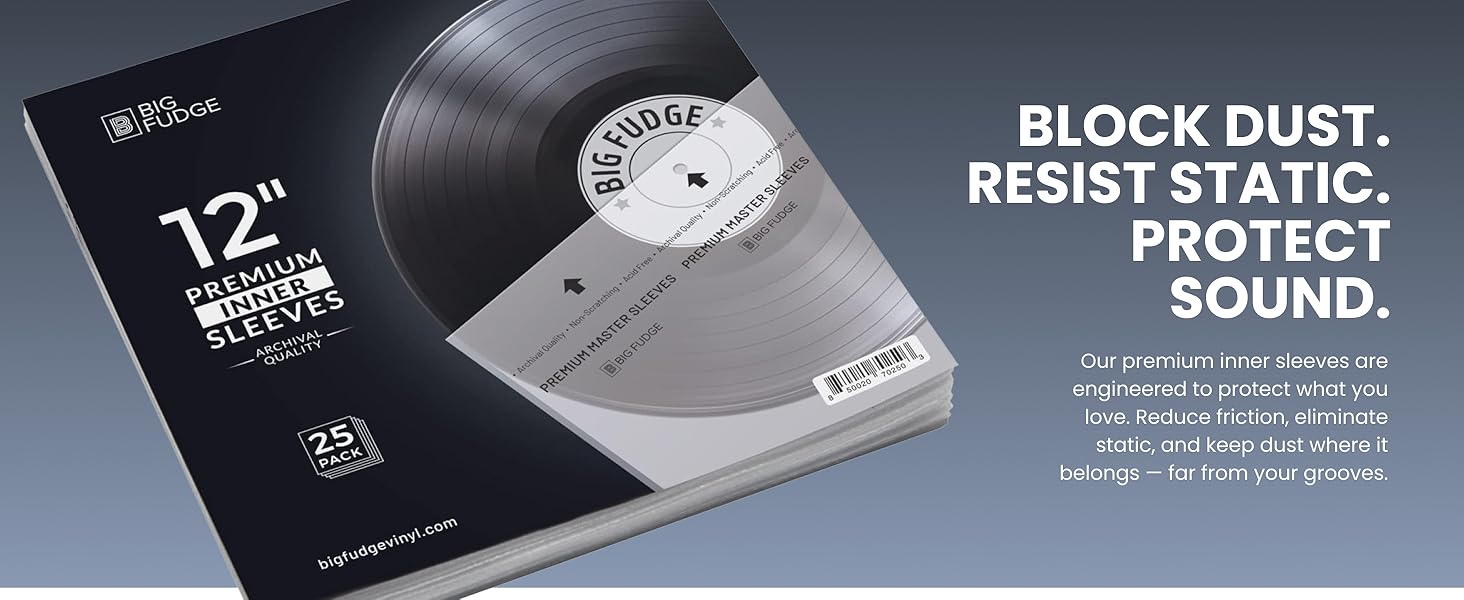 Premium Inner Vinyl Sleeves