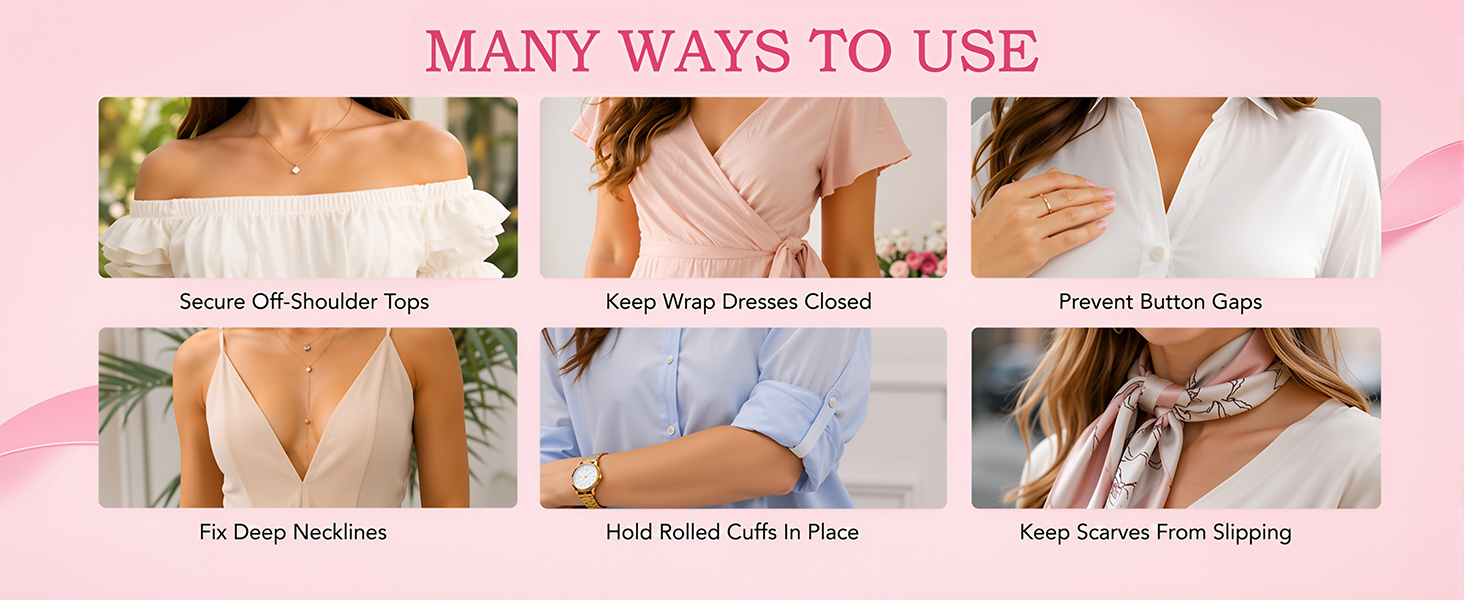 ZEMCUSH Tape Double Sided Tape for Fashion and Body