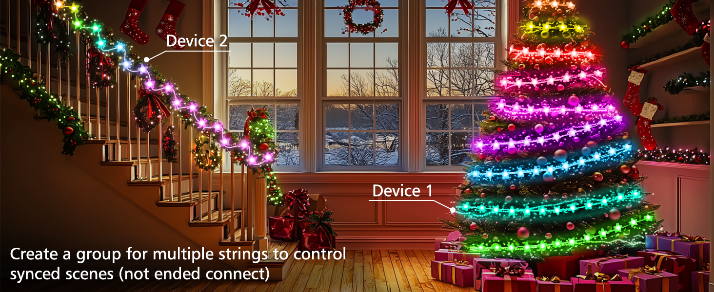 christmas fairy lights