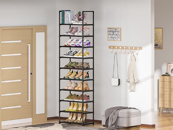 shoe rack tall