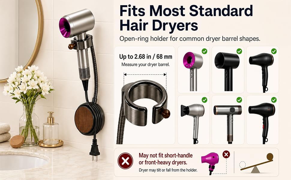 Drill-free suction holder for mirror tile and glass