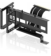 EZDIY-FAB Vertical PCIe 4.0 GPU Mount Bracket Graphic Card Holder, Video Card VGA Support Kit wit...