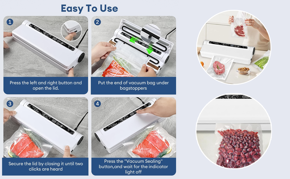 Food Saver Vacuum Sealer Machine