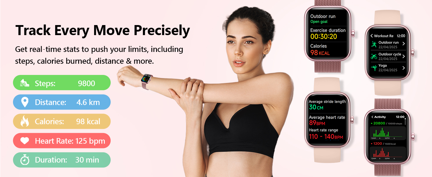 Track every move precisely