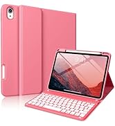 aoub for iPad 10th Generation Case with Keyboard 10.9 inch 2022-7 Color Backlit Wireless Detachab...