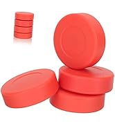 Toddmomy 4pcs Plastic Hockey Pucks Ice Hockey Pucks Ice Hockey Adjustable Ball Sports Fan Hockey ...