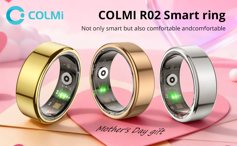 COLMI R02 Smart Ring - Mother&amp;#39;s Day Gift