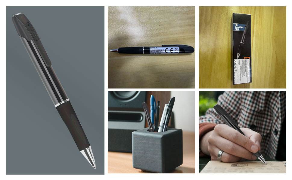 Hidden camera pen