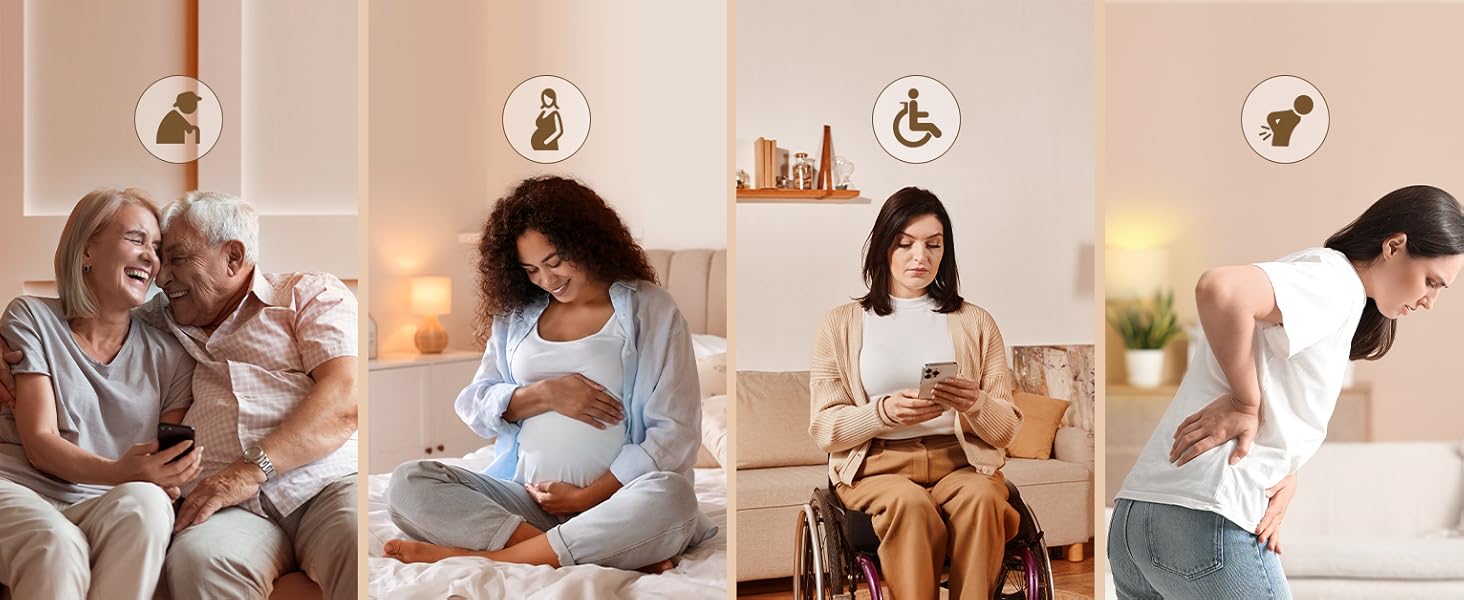 wireless switch can function as a portable remote for the elderly or those with mobility challenges