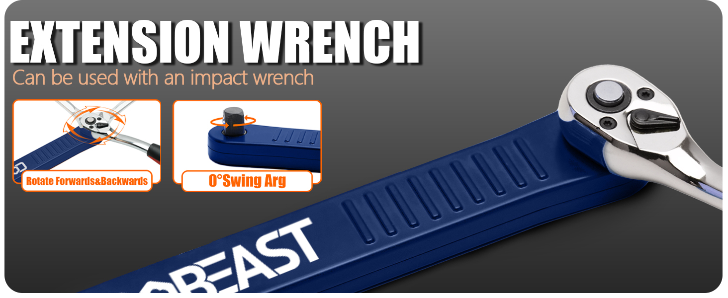 offset extension wrench