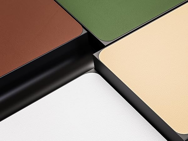 Multi-Color Leather Desk Pad