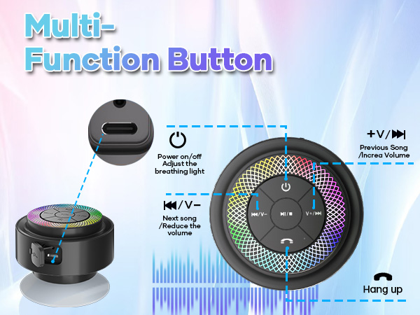 Bluetooth Shower Speaker