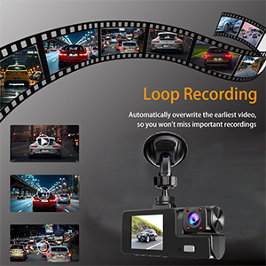 dash cam front and inside