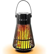 LED Flame Speaker, Tesoorda Portable Waterproof Bluetooth Wireless Speaker for Indoor/Outdoor, LE...