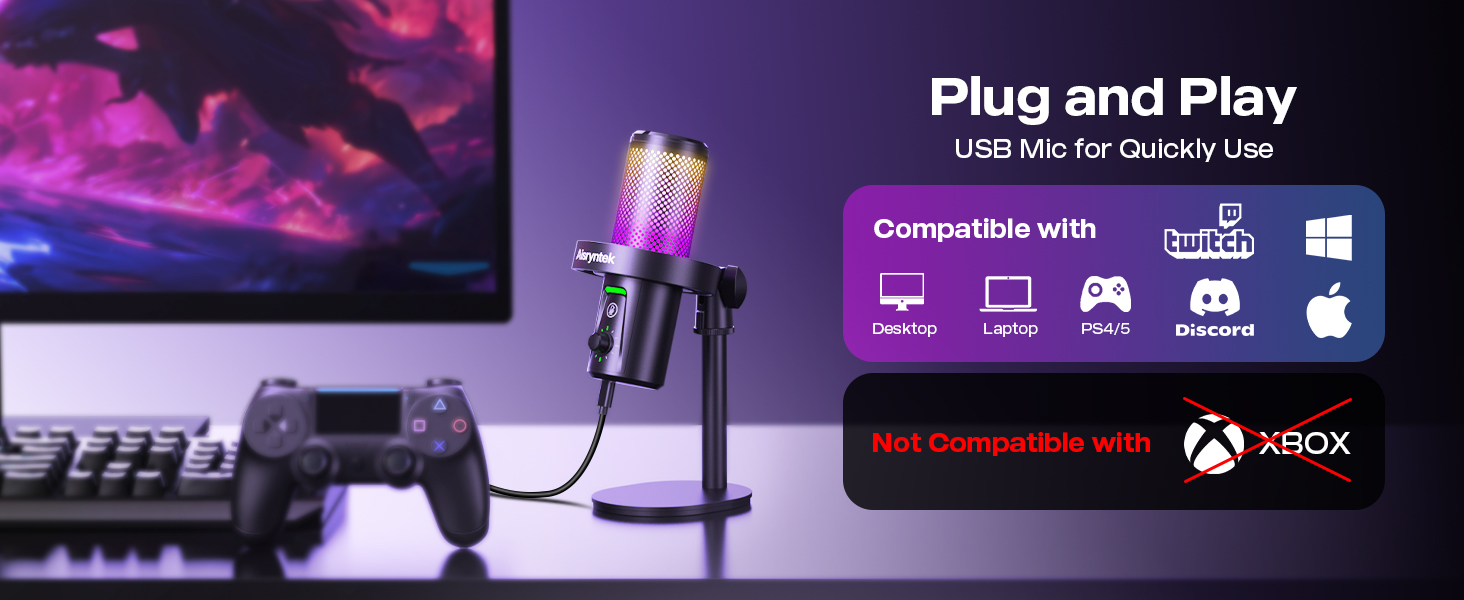 XM58 Gaming Microphone-PC6