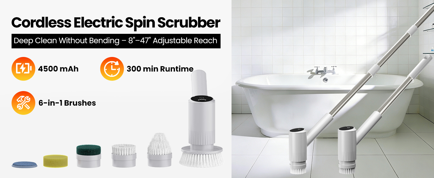 Electric Spin Scrubber