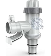 POOLHACKER [ Patented ] Pool Plunger Valve Plus for Above Ground Pool, Pool Pipe Holder with Plun...