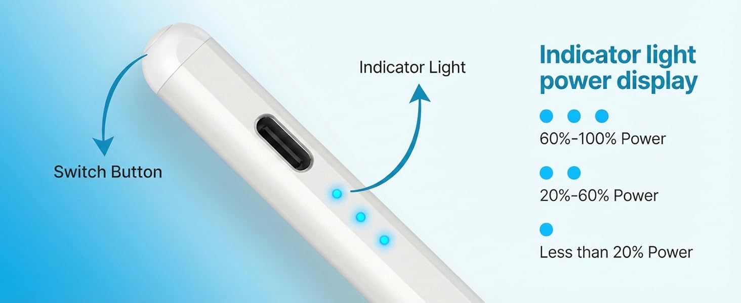 Stylus Pen with LED Display