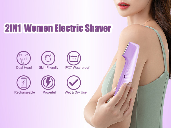 Bikini Trimmer for Women 2 in 1