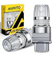 AUXITO 3157 LED Bulbs Red, 3156 LED Tail Brake Light Bulb, 600% Brighter 3057 4157 4156 3457 4057...
