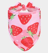 KOOLTAIL Dog Cooling Bandana Set 4 Packs, Instant Cooling Bandanas for Dogs, Pet Summer Essential...