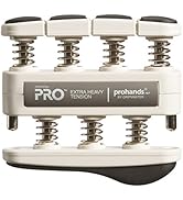 Prohands PRO Hand Exerciser, Finger Exerciser (Hand Grip Strengthener), Spring-Loaded, Finger-Pis...