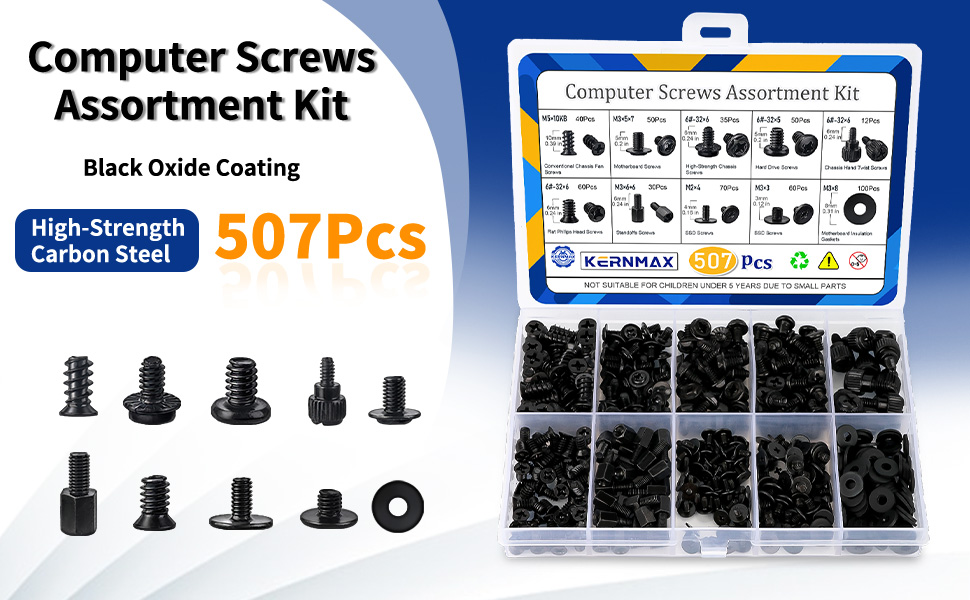 motherboard screws, motherboard mounting screws, motherboard standoffs and screws