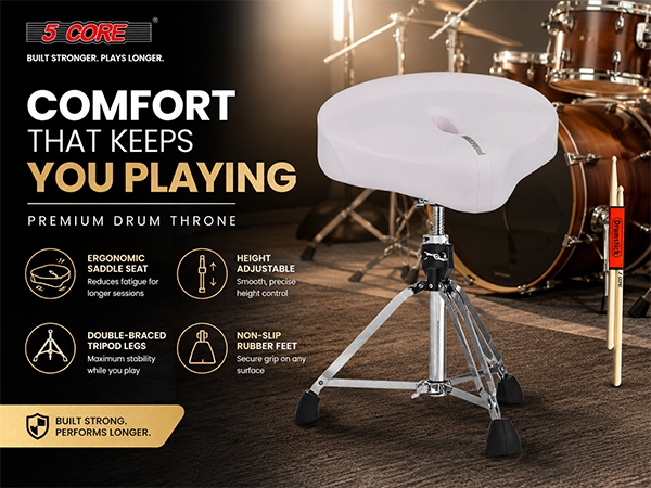 professional drum throne