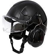 SRsafety Hard hat,Construction Hats with Chin Strap and Adjustable Ventilation System, Safety Har...