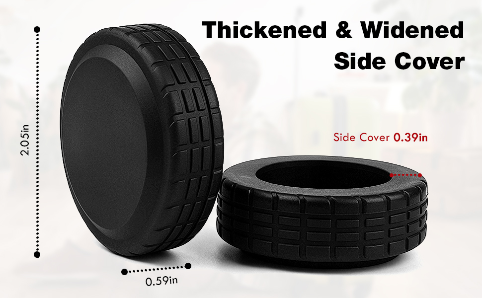 8 Pcs Luggage Wheel Covers