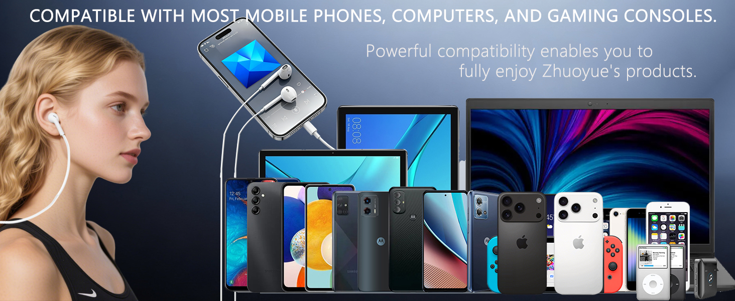 USB C Headphones for iPhone 17/16/15