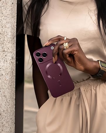 burgundy phone case