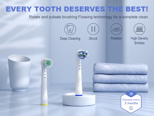 oral b replacement heads