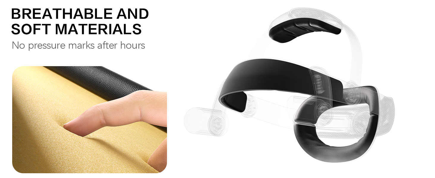 Headband Suitable for Oculus Meta Quest 3/3S